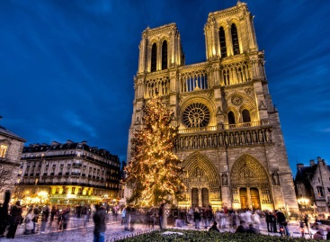 Notre Dame Cathedral in Paris, France